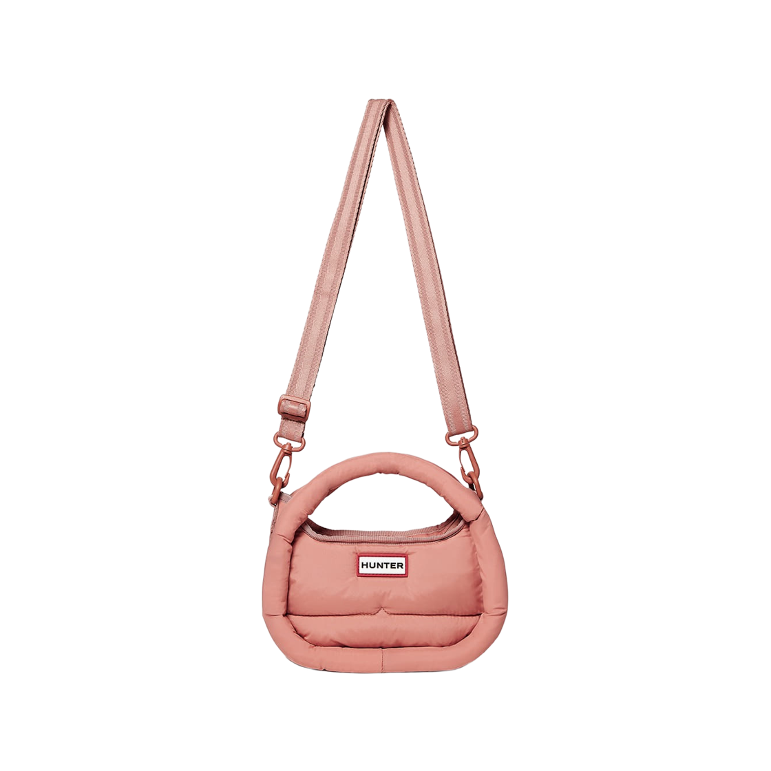 헌터 프레임 퍼퍼 미니 호보백 리치 로즈(Hunter Framed Puffer Mini Hobo Bag Rich Rose) - 1