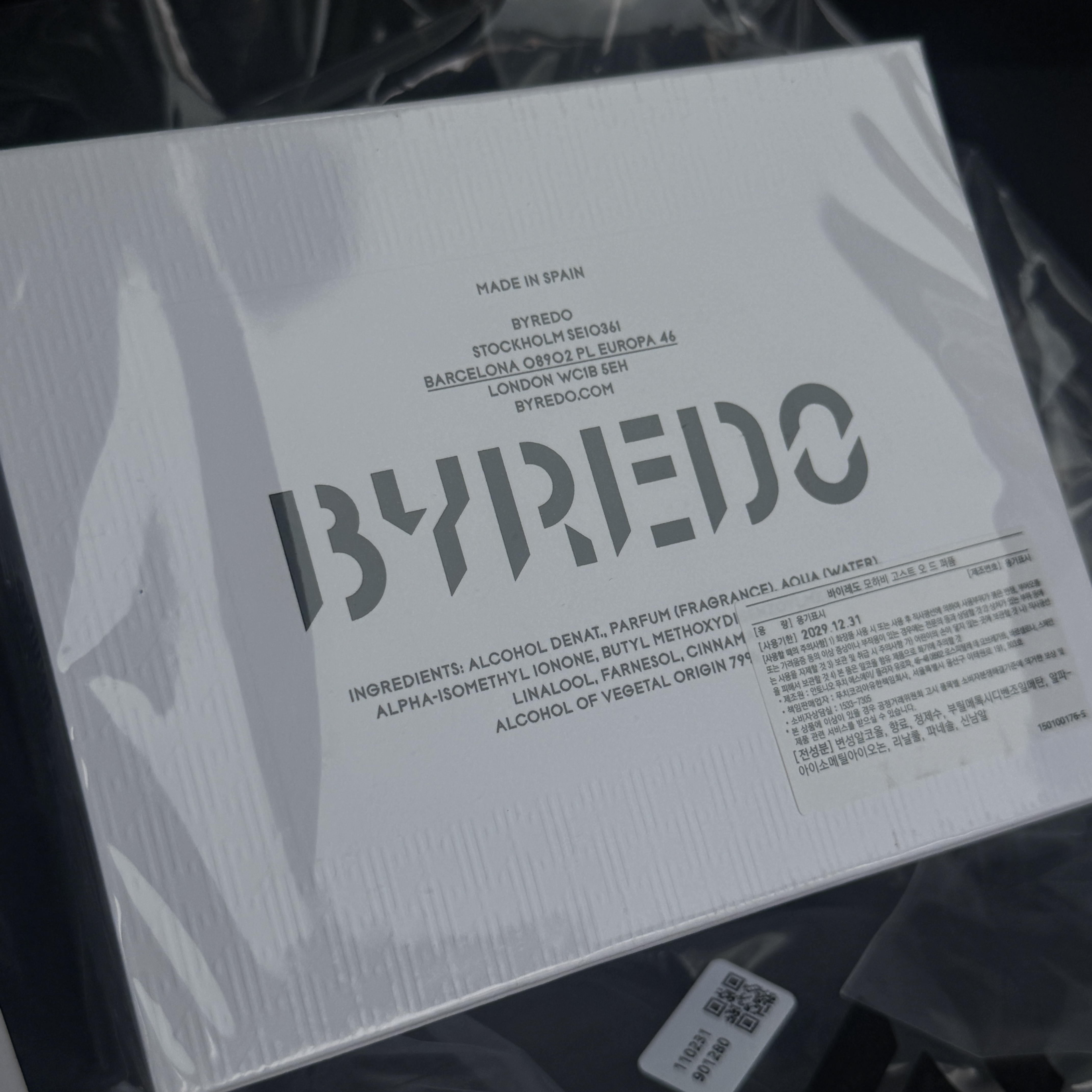 Byredo Mojave Ghost Eau De Parfum 50ml 착용 스타일