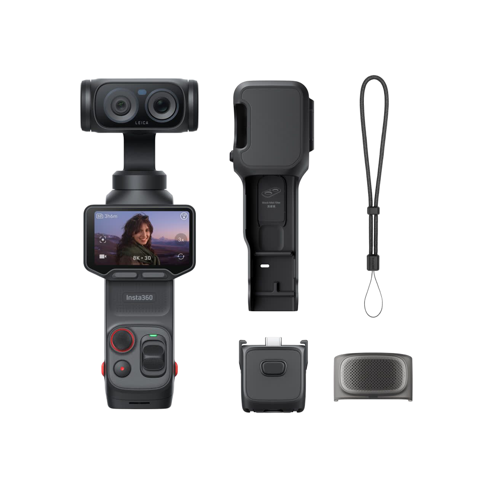 인스타360 Luna Ultra 코스믹블랙, 표준번들([360/PRD] Insta360 Luna Ultra Standard Bundle Cosmic Black)