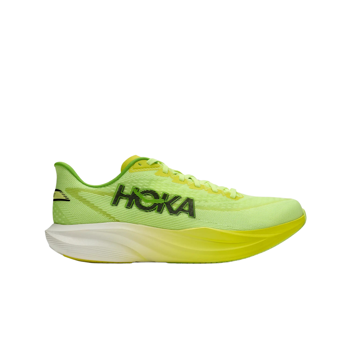 1171938-NZH (W) Hoka Mach 7 Neon Yuzu Citrus