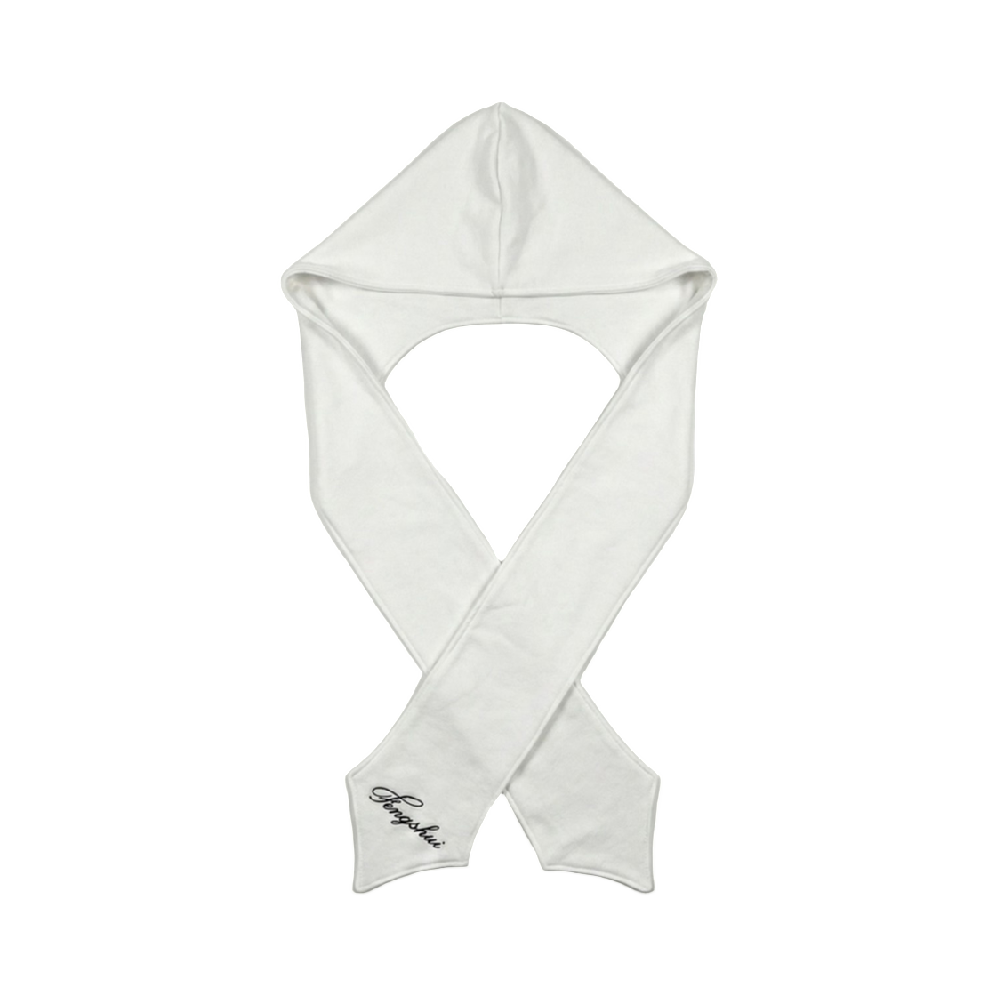 펑쉐이 후드 스카프 화이트(Fengshui Hood Scarf White)