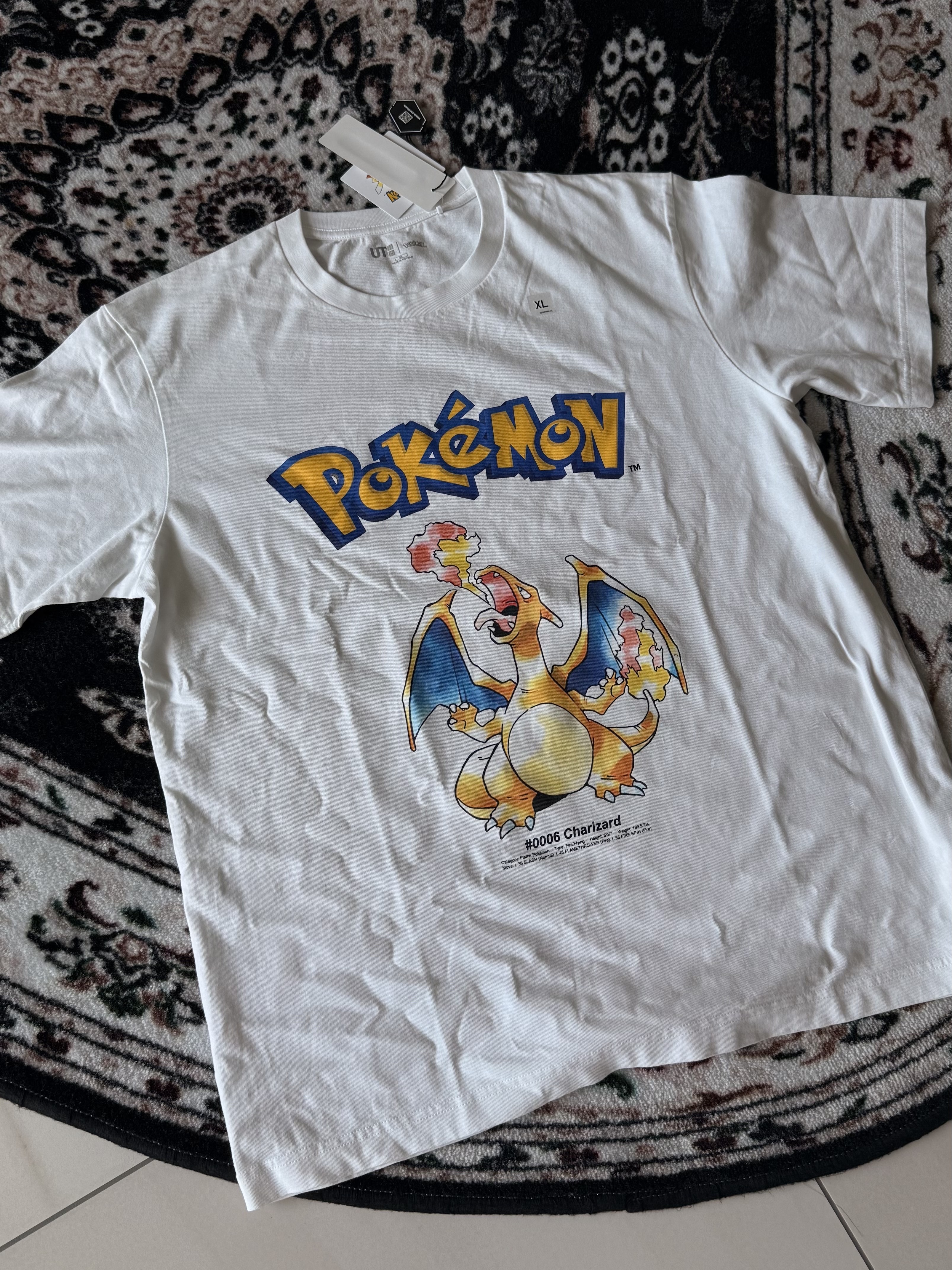 Uniqlo UT x Pokemon Graphic T-Shirt 1A White 착용 스타일