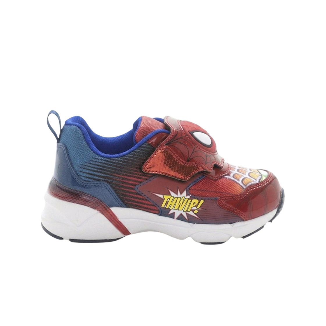 (키즈) 문스타 x 마블 스파이더맨 LED 슈즈 레드 - 2E((Kids) Moonstar x Marvel Spider-Man LED Shoes Red - 2E) - 1