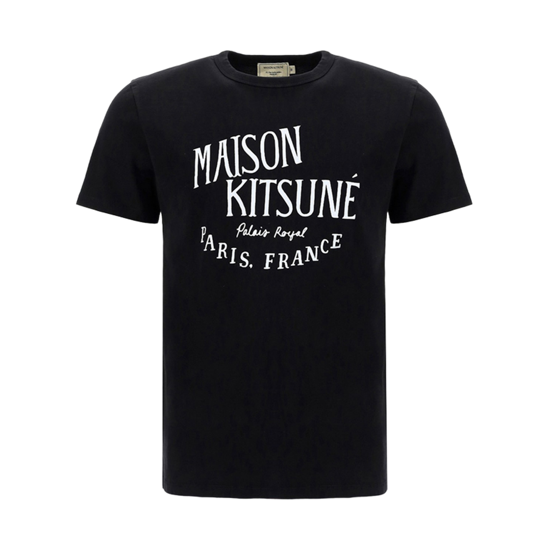 [17% 쿠폰] 메종 키츠네 팔레이스 로얄 클래식 티셔츠 블랙([17% 쿠폰] Maison Kitsune Palais Royal Classic T-Shirt Black)
