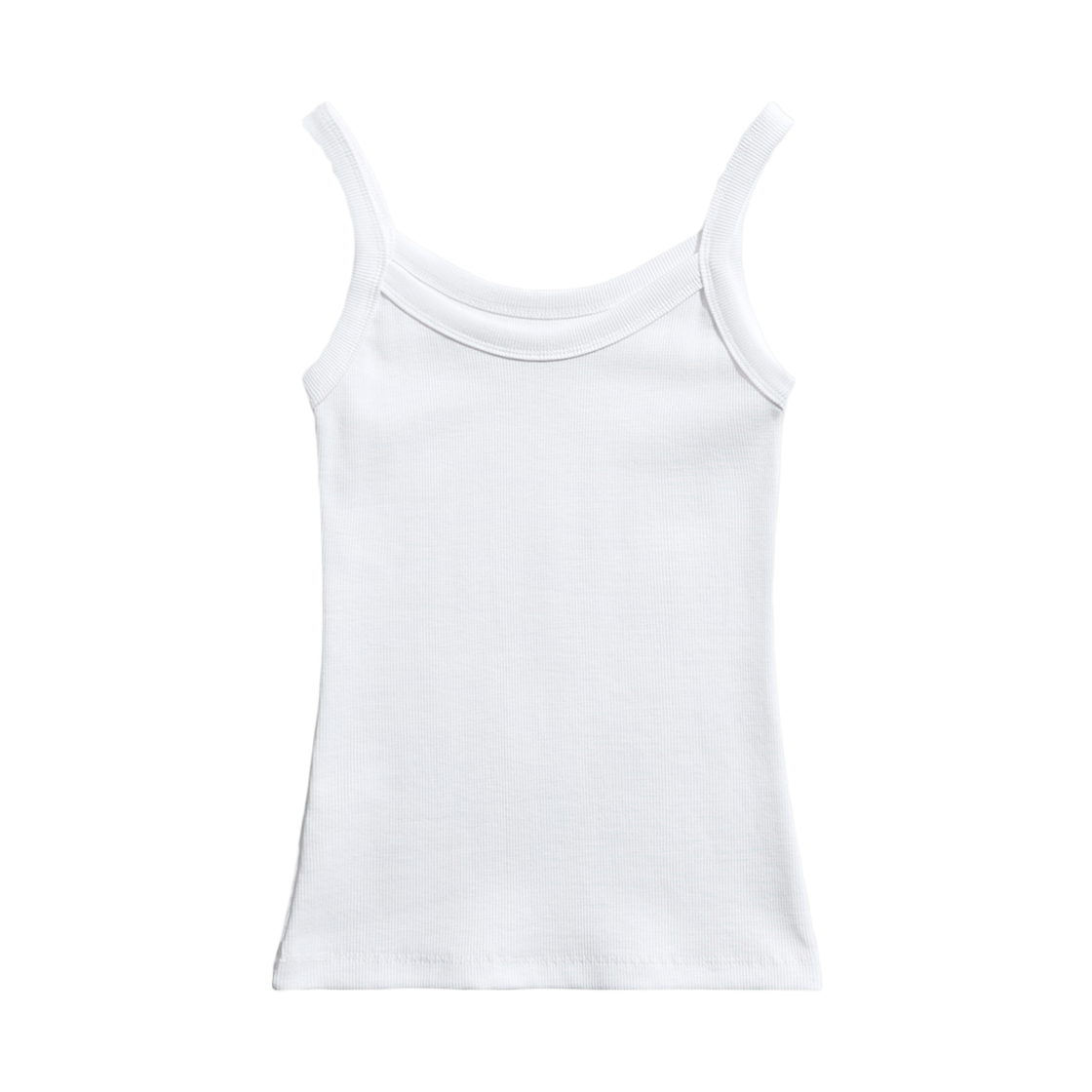 미니멀프로젝트 소프트 립 바인딩 캐미 탑 MSL102 화이트(MINIMALPROJECT Soft Rib Binding Cami Top MSL102 White)