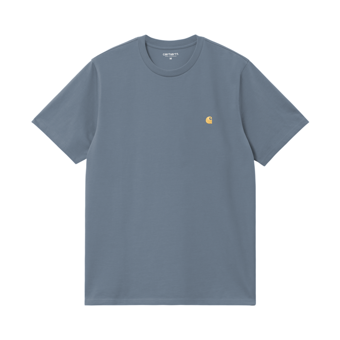 I026391-3XF-XX Carhartt WIP S/S Chase T-Shirt Icesheet Gold