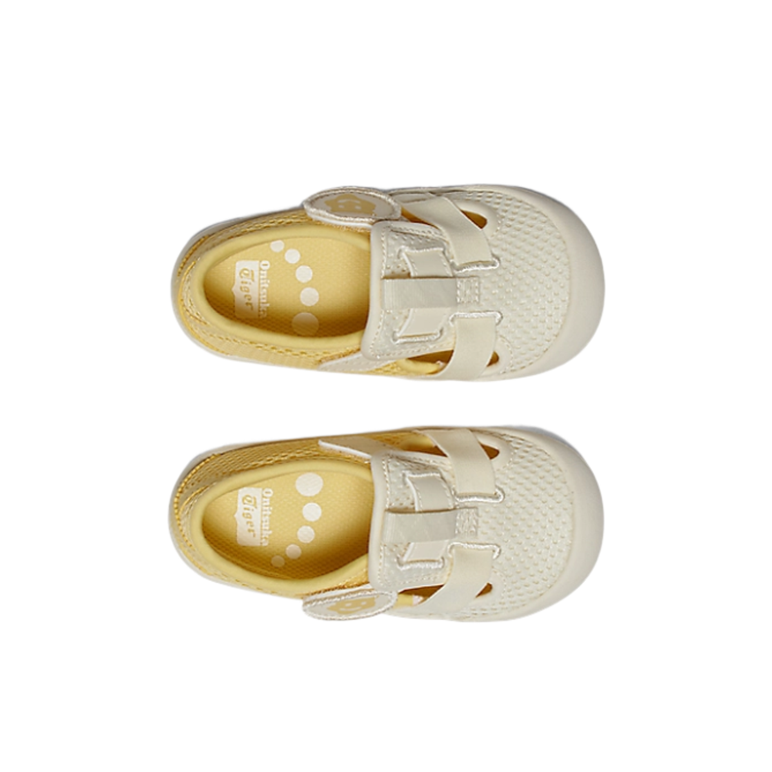(키즈) 오니츠카 타이거 멕시코 66 페이디드 옐로우 아이보리((Kids) Onitsuka Tiger Mexico 66 Faded Yellow Ivory) - 2