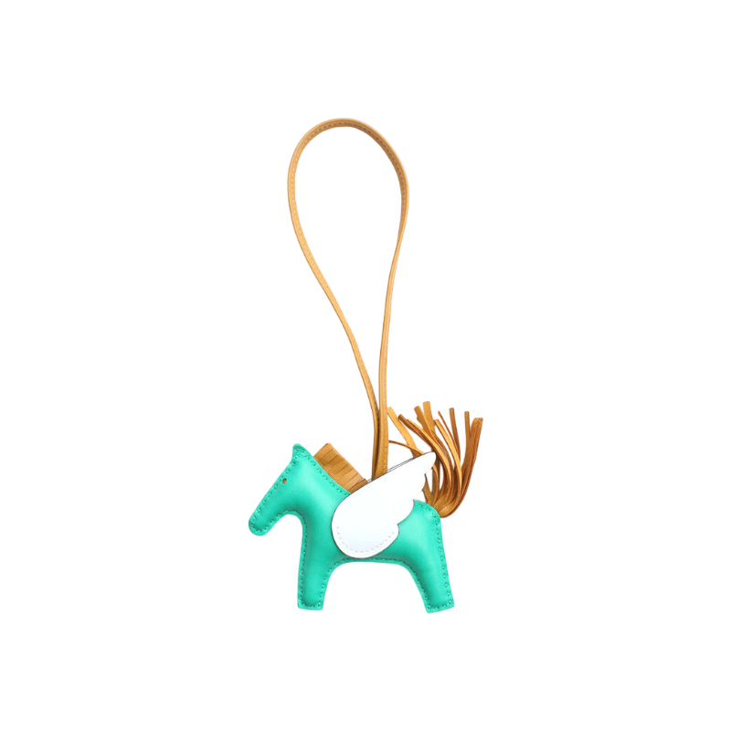 ITTIP2CQ8HW4 Hermes Pegasus Rodeo Bag Charm Small Z Engraving