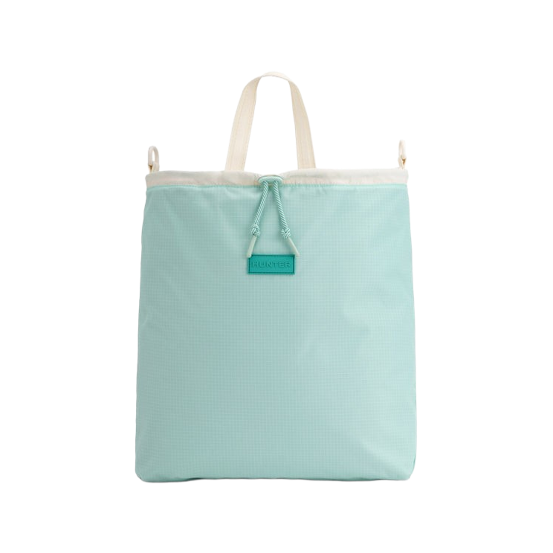 헌터 트래블 멀티펑션 패커블 토트백 화이트 윌로우 글로우 라군(Hunter Travel Multifunction Packable Tote Bag White Willow Glow Lagoon) - 1