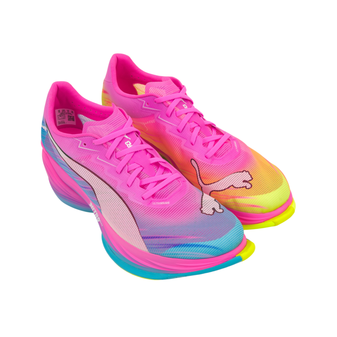 푸마 패스트-알 나이트로 엘리트 3 포이즌 핑크 화이트(Puma Fast-R Nitro Elite 3 Poison Pink White) - 4
