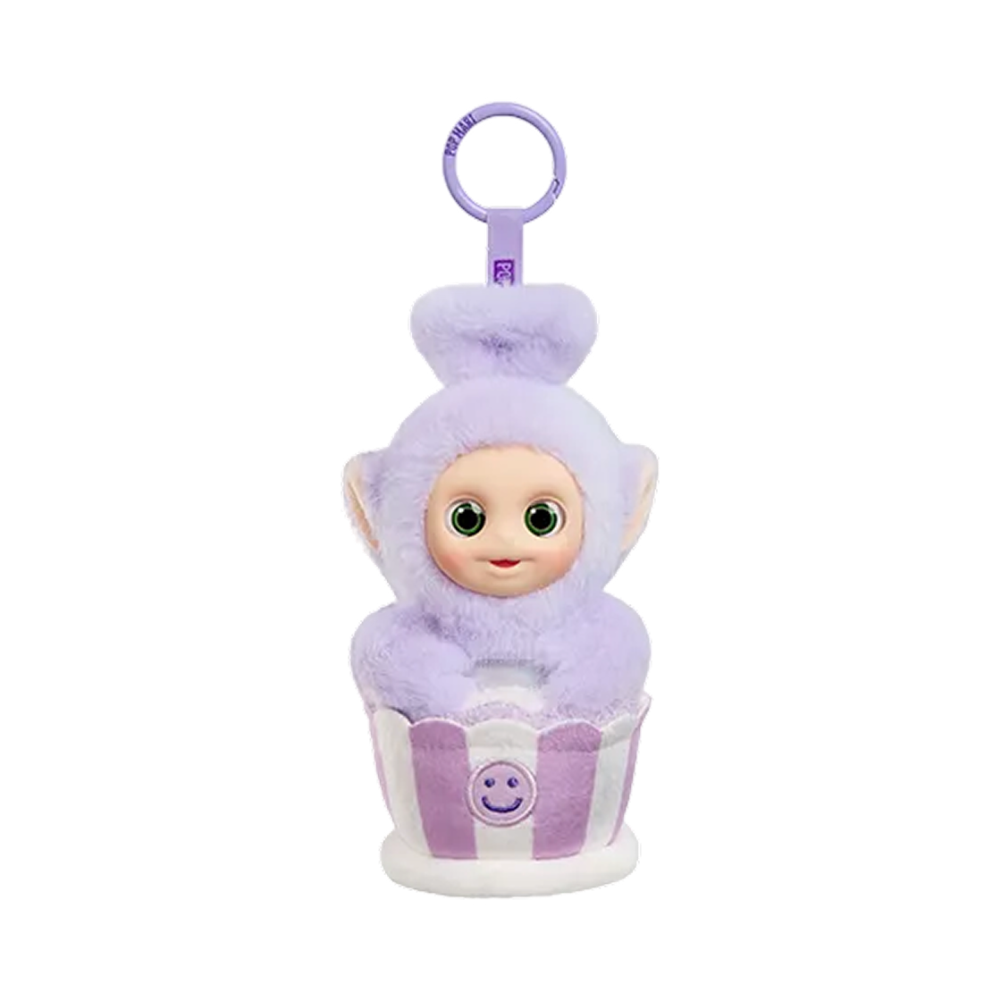- Pop Mart Teletubbies Afternoon Tea Diary Series Vinyl Plush Pendant Tinky Winky'S Taro Cake (Opened Case)