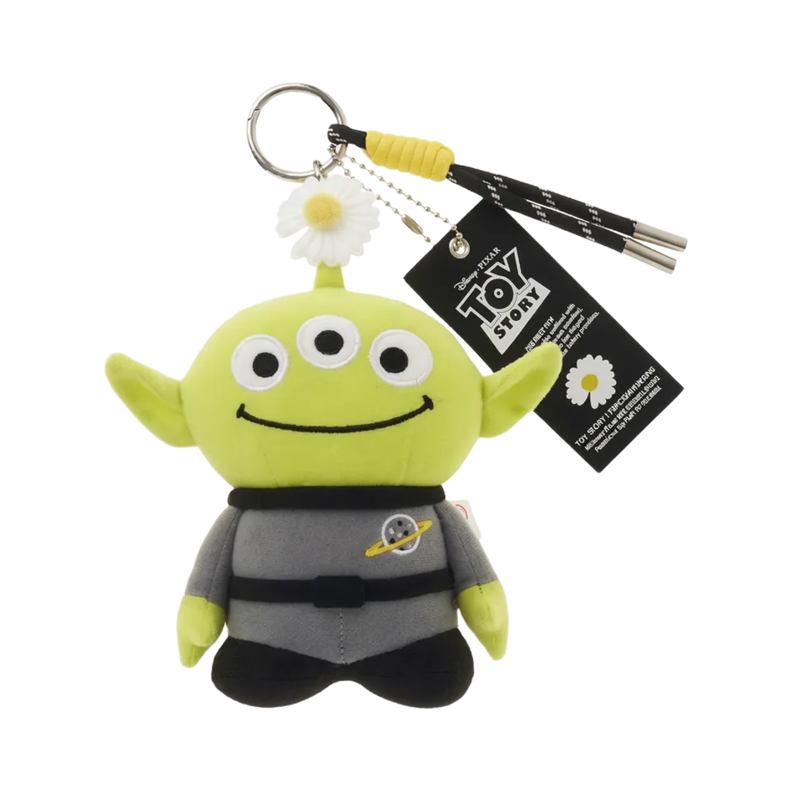 피스마이너스원 x 토이 스토리 더 퍼스트팬 플러시 키링 알린(Peaceminusone x Toy Story The First Fan Plush Keyring Alien)