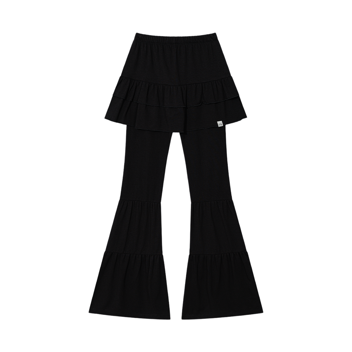 어글리쉐도우 캉캉 스커트 팬츠(블랙)(Uglyshadow Cancan Skirt Pants(Black))