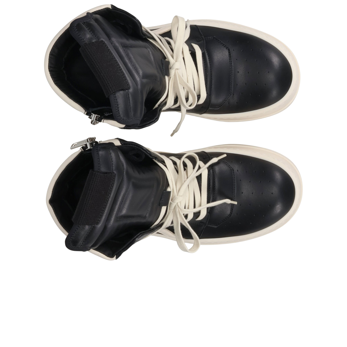 릭 오웬스 메가 범퍼 지오바스켓 블랙 밀크(Rick Owens Mega Bumper Geobasket Black Milk) - 2