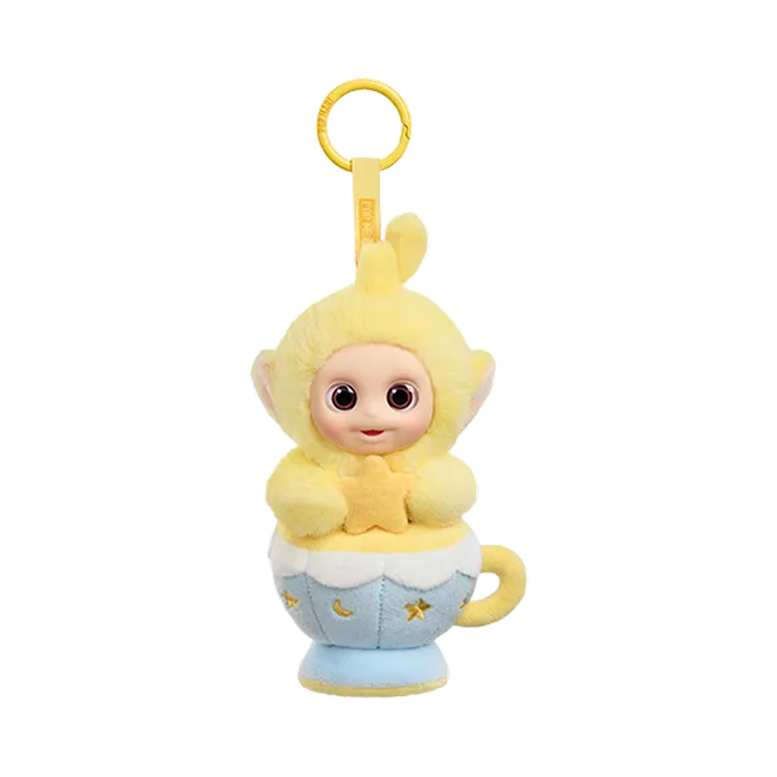 - Pop Mart Teletubbies Afternoon Tea Diary Series Vinyl Plush Pendant Laa-Laa'S Banana Milk (Opened Case)