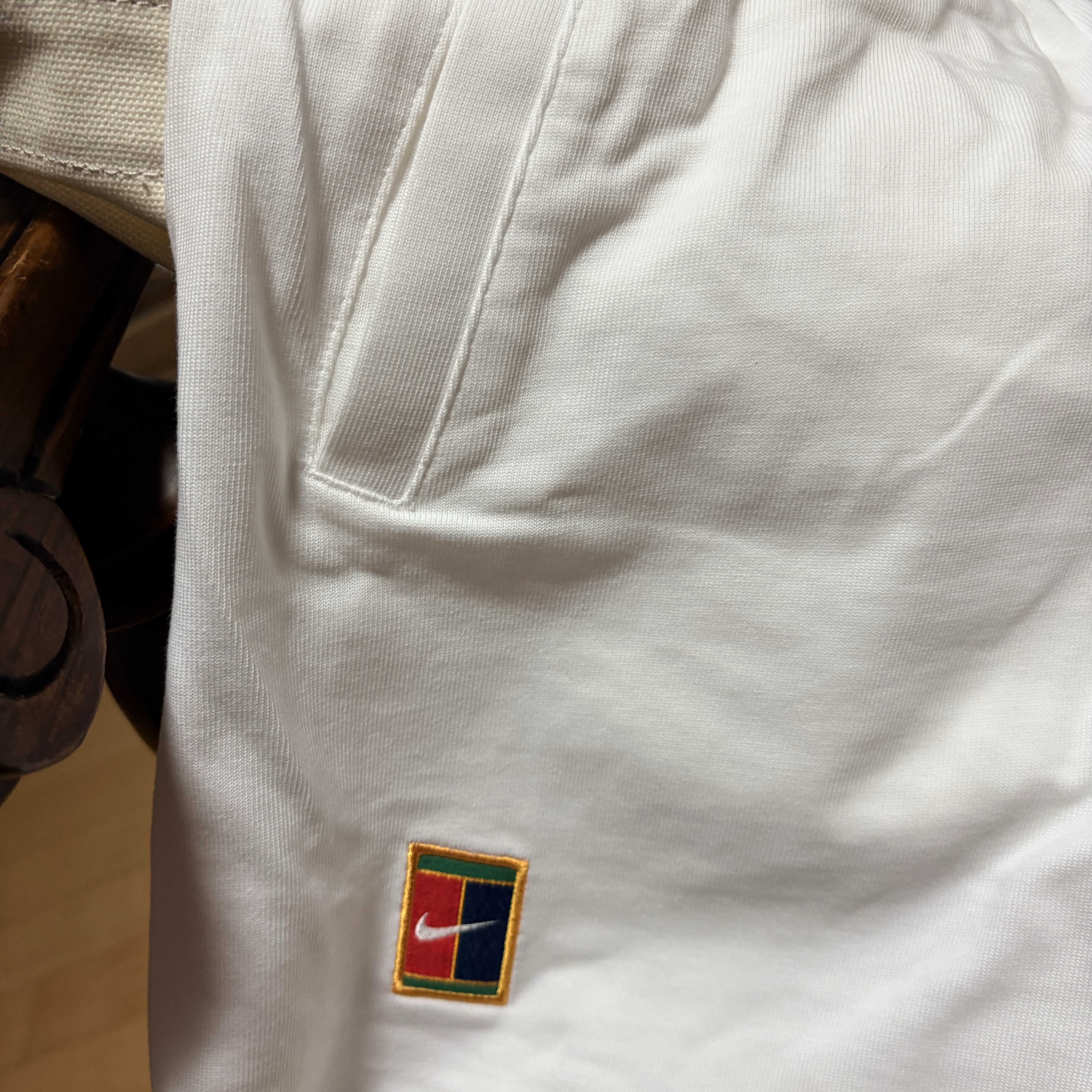 Nike Court Heritage 6 Inch Tennis Shorts White - Asia 착용 스타일 - 1