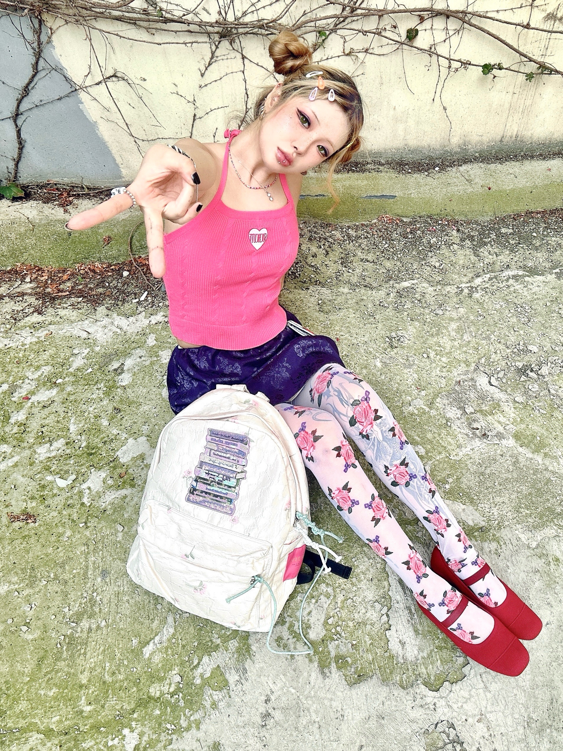 Hysteric Glamour Vixen Girl Key Holder Multi 착용 스타일
