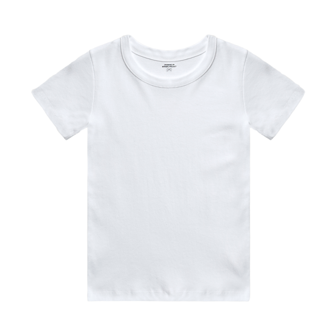 MST191WH MINIMALPROJECT Creamy Day Half T-Shirt MST191 White