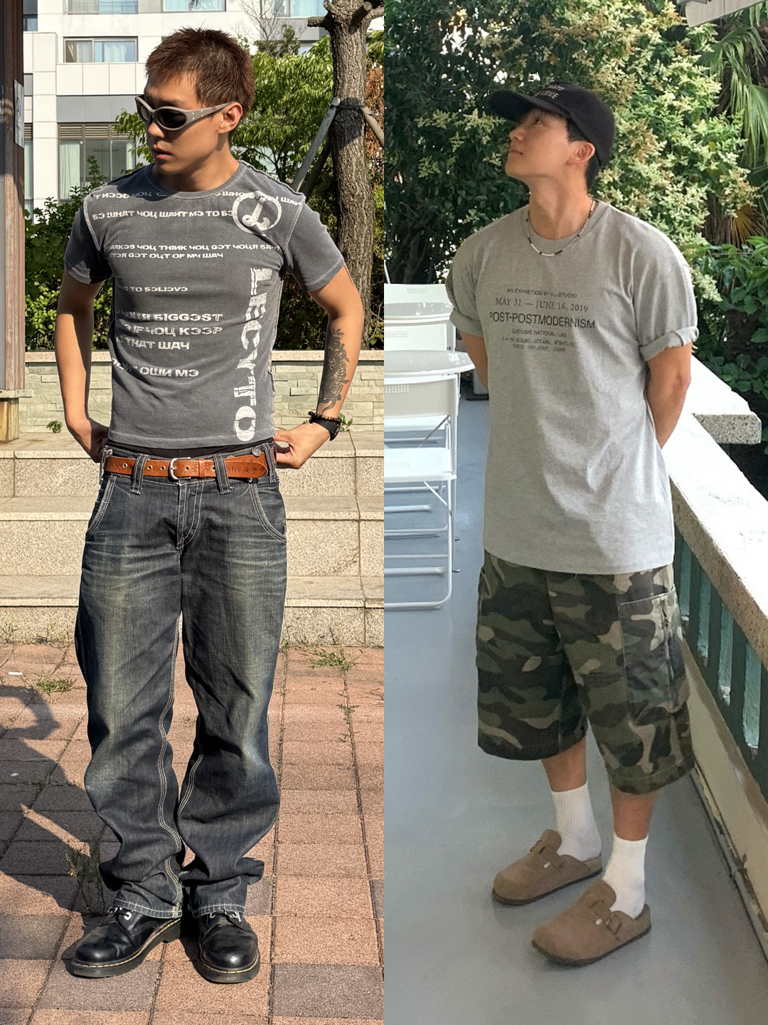 Dr. Martens 1461 Crazy Horse Dark Brown, Calvin Klein Cotton Stretch 3-pack Low Rise Trunk Black W Black Wb 착용 스타일 - 2