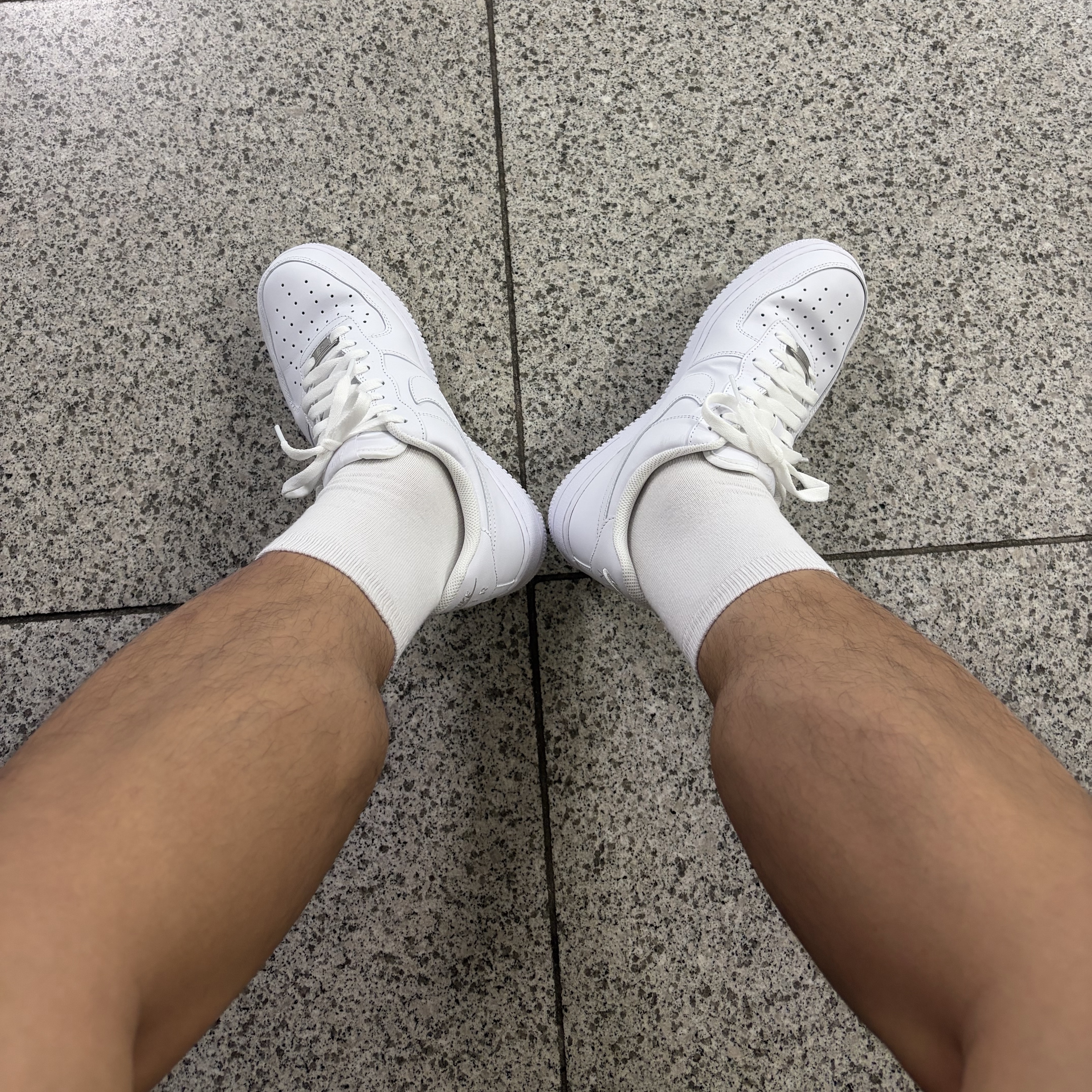 Nike Air Force 1 '07 Low White 착용 스타일