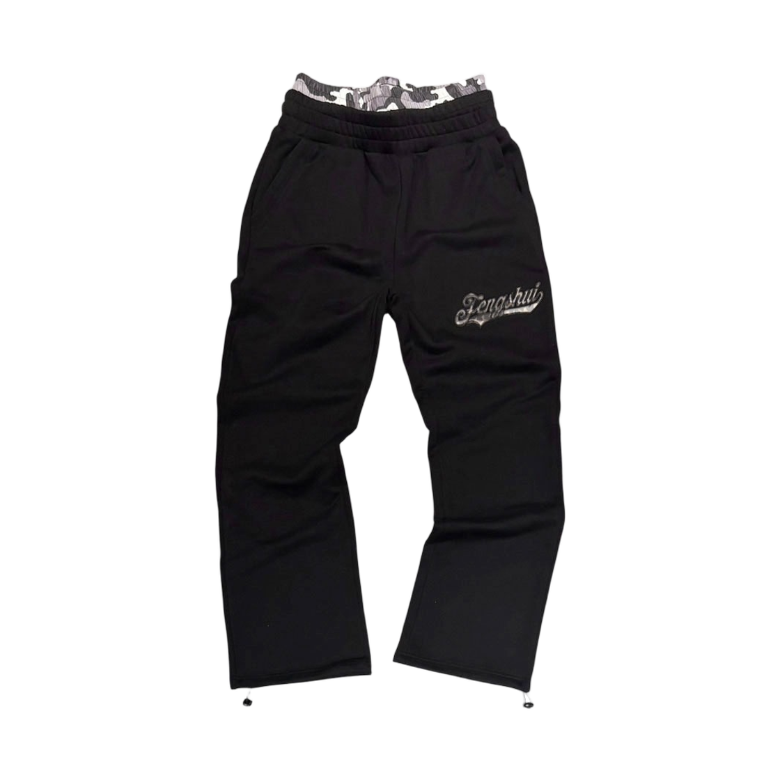 펑쉐이 새깅 스웨트팬츠 스노우 카모(Fengshui Sagging Sweatpants Snow Camo)