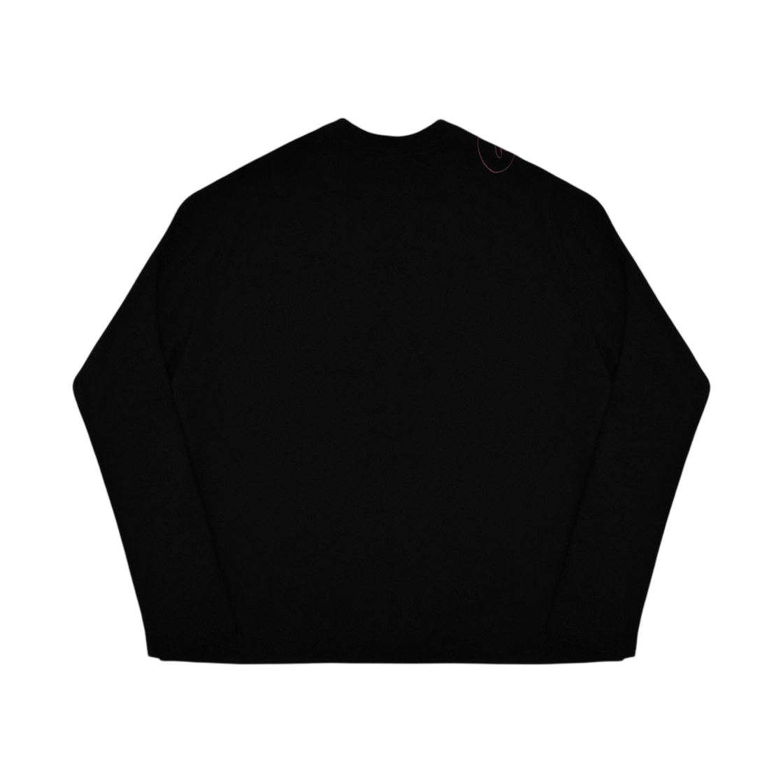 펑쉐이 자수 스크립트 롱슬리브 티셔츠 블랙(Fengshui Embroidered Script L/S T-Shirt Black) - 2
