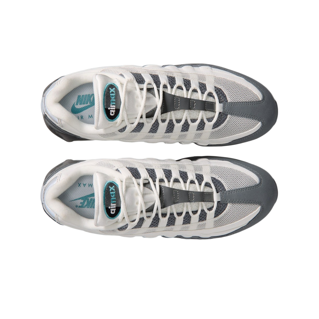 나이키 에어맥스 95 빅 버블 OG 서밋 화이트 스모크 그레이(Nike Air Max 95 Big Bubble OG Summit White Smoke Grey) - 2