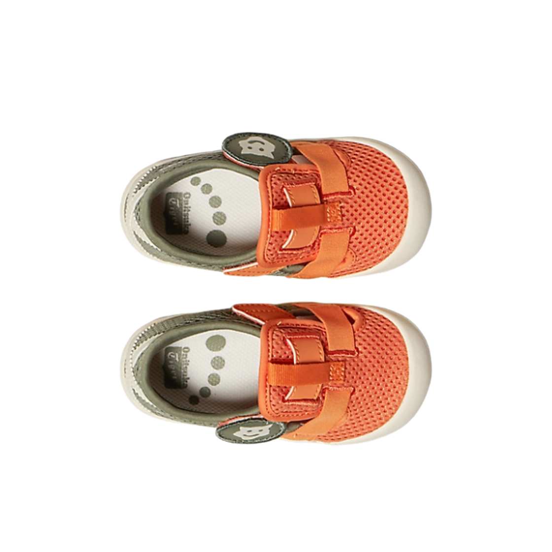 (키즈) 오니츠카 타이거 멕시코 66 미칸 오렌지 리첸 그린((Kids) Onitsuka Tiger Mexico 66 Mikan Orange Lichen Green) - 2