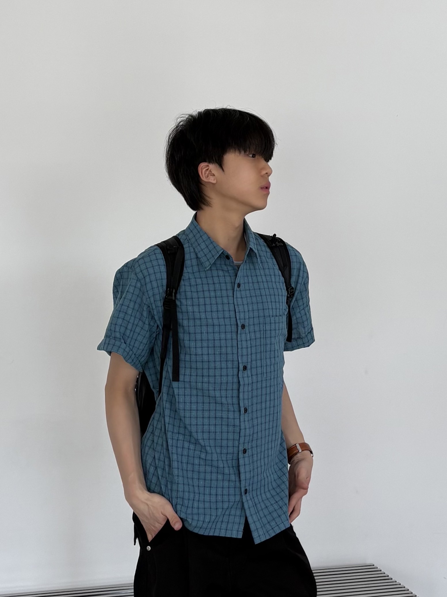 Dr. Martens 1461 Smooth Black 착용 스타일 - 1