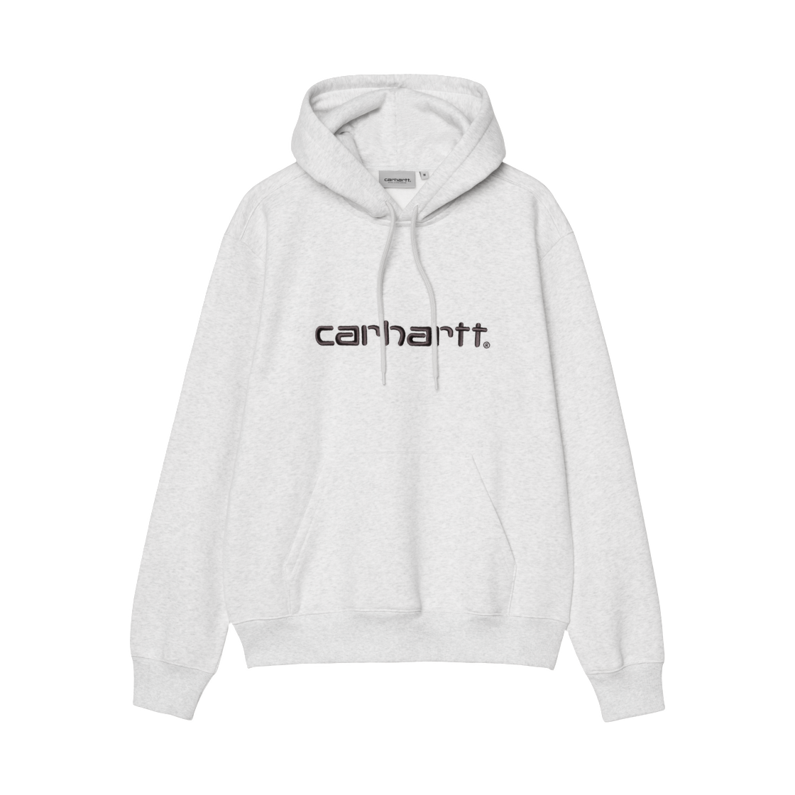 I030547-3Z5-XX Carhartt WIP Hooded Carhartt Sweatshirt Ash Heather Graphite