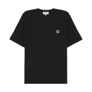 Maison Kitsune Fox Head Regular T-Shirt Black
