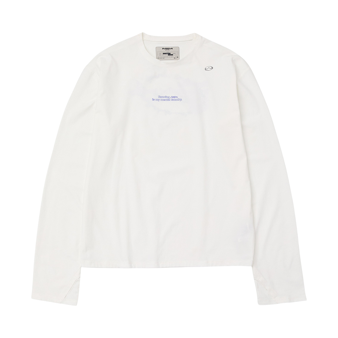 엠아이엠 스월 롱슬리브_화이트(MIM Swirl Longsleeve_White)