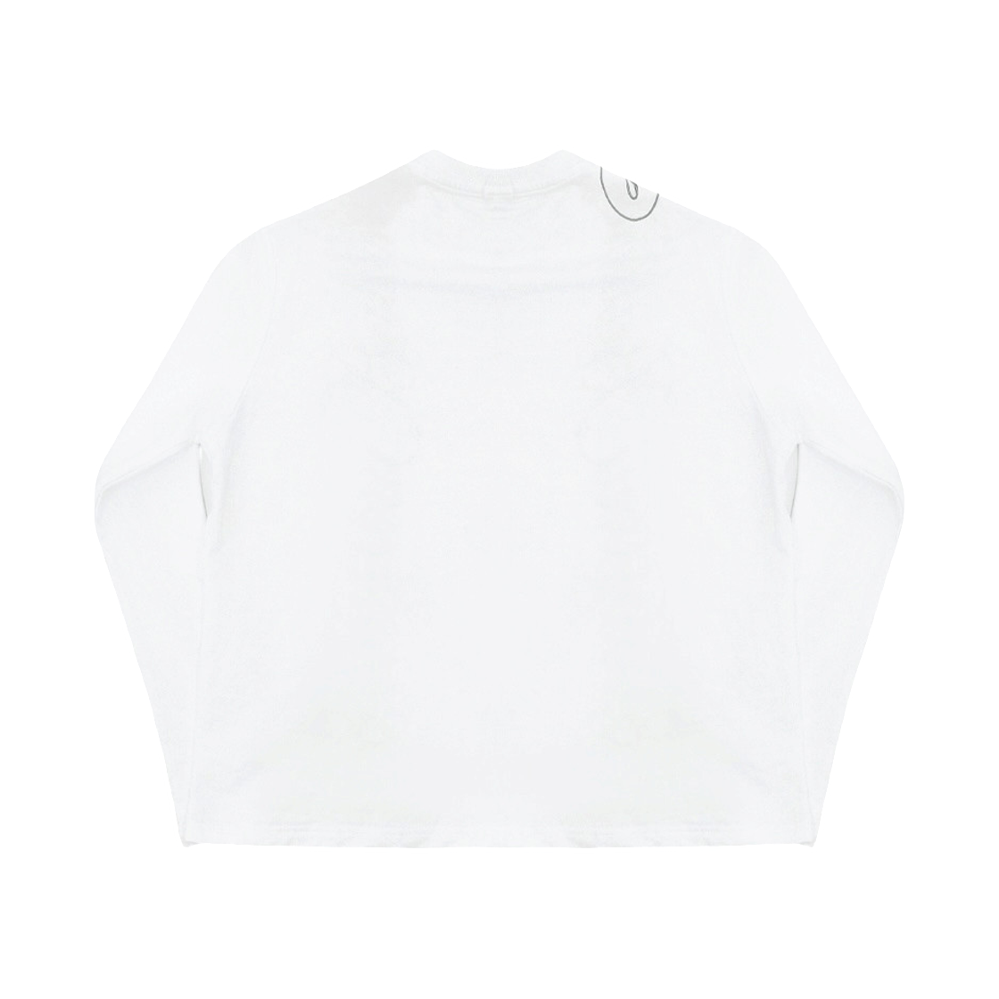 펑쉐이 자수 스크립트 롱슬리브 티셔츠 화이트(Fengshui Embroidered Script L/S T-Shirt White) - 2