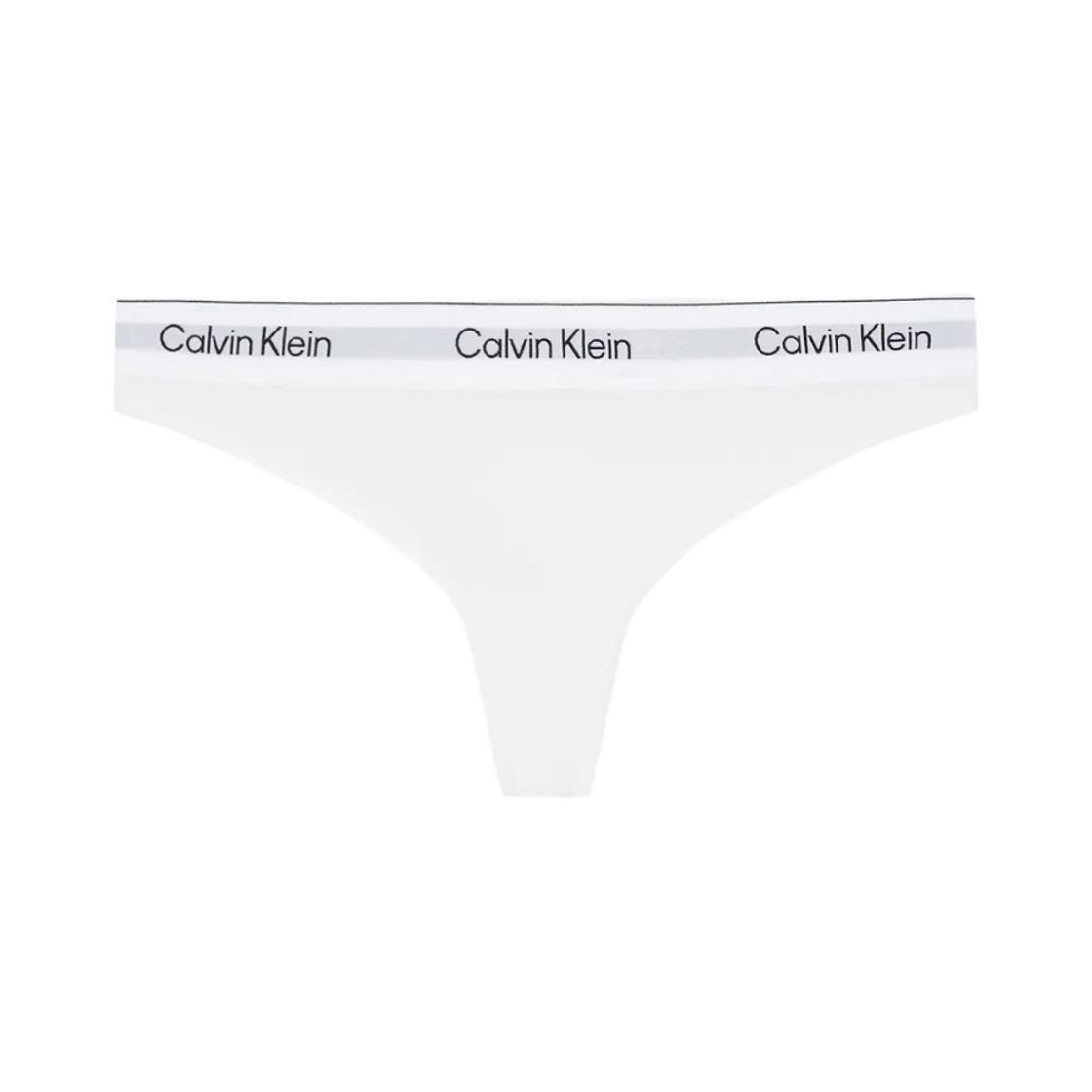QF8518100 (W) Calvin Klein Icon Cotton Modal Thong White