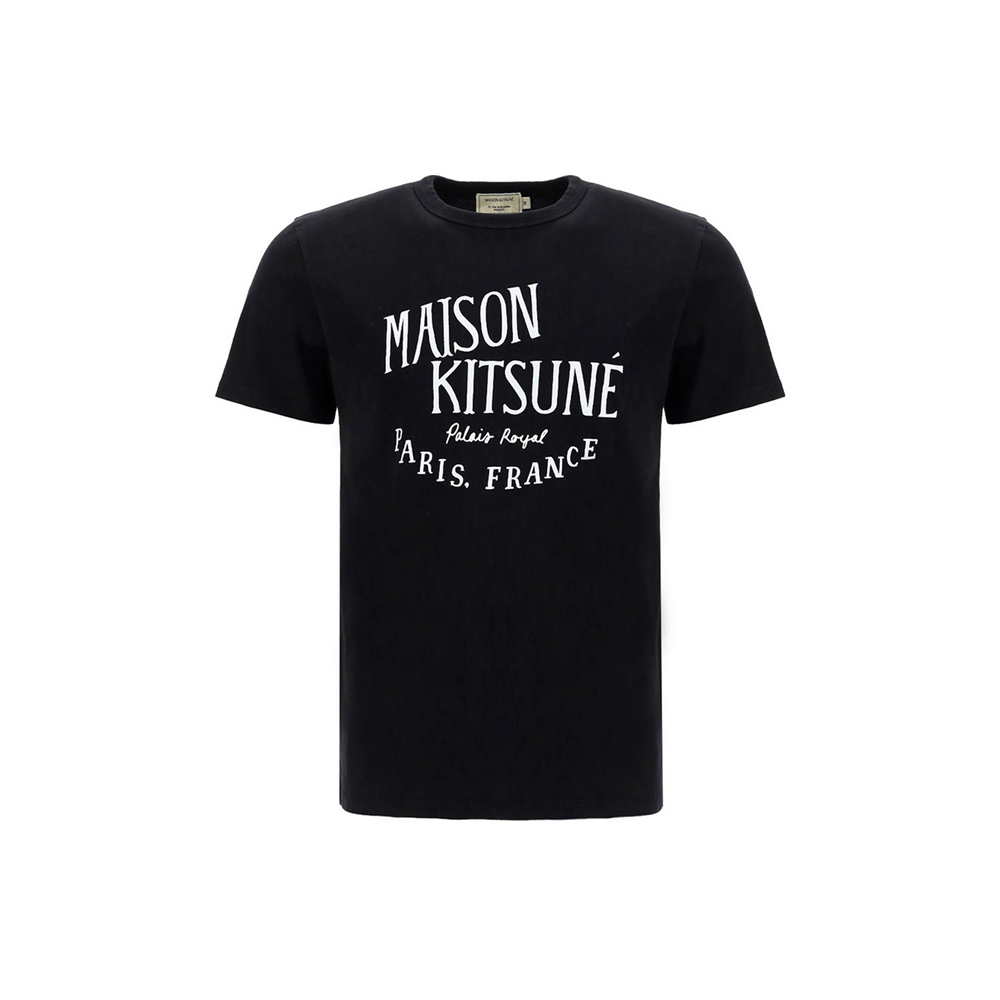 [17% 쿠폰] 메종 키츠네 팔레이스 로얄 클래식 티셔츠 블랙([17% 쿠폰] Maison Kitsune Palais Royal Classic T-Shirt Black) - 2