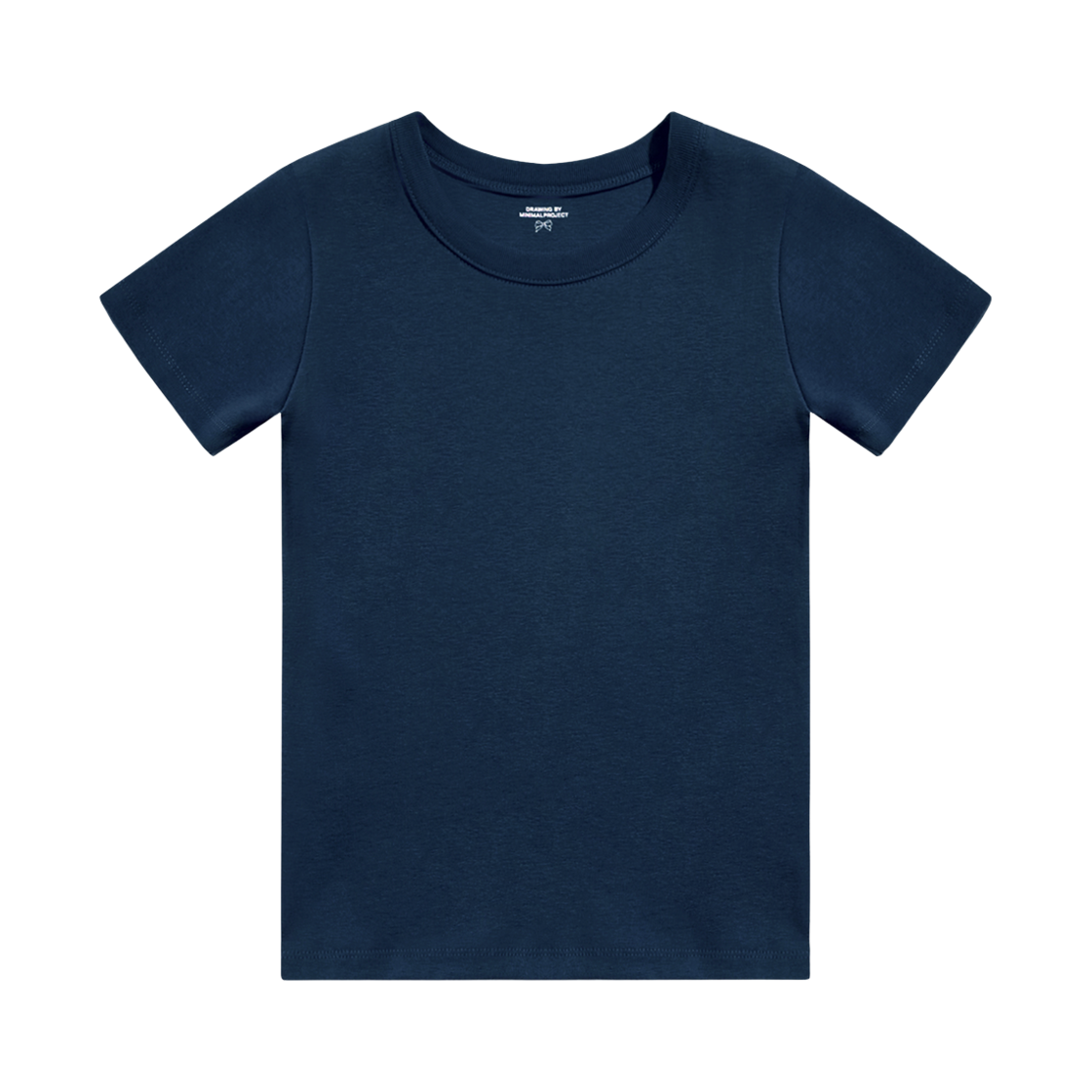 MST191NV MINIMALPROJECT Creamy Day Half T-Shirt MST191 Navy