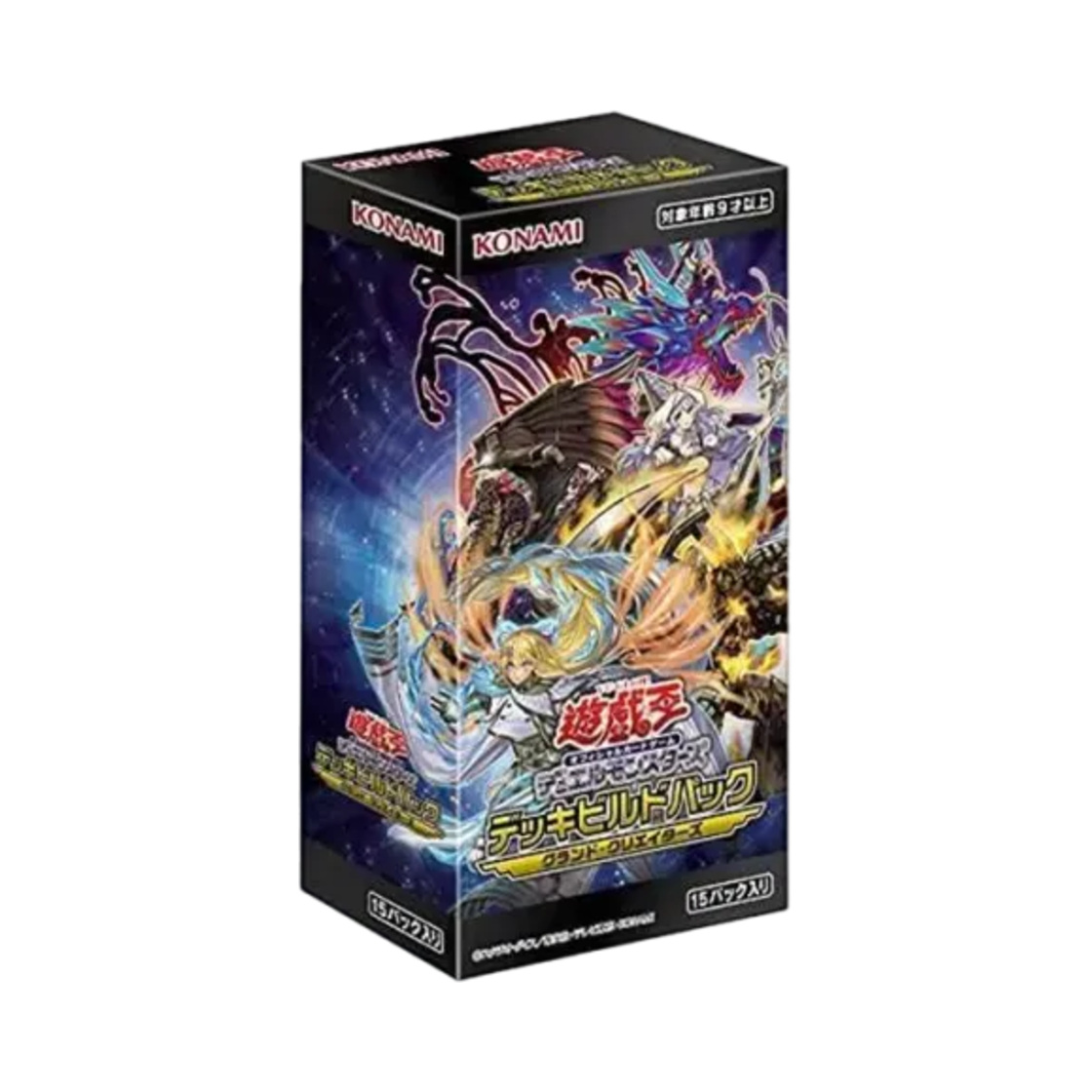 - Yu-Gi-Oh OCG Duel Monsters Deck Build Pack Grand Creators Box (Pack of 15/Japanese Ver.)
