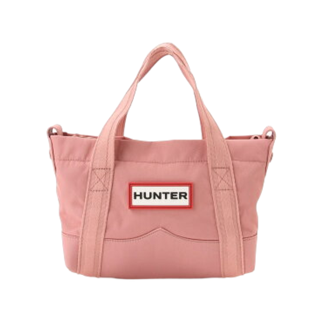헌터 나일론 미니 탑클립 토트백 드리미 누드(Hunter Nylon Mini Topclip Tote Bag Dreamy Nude)