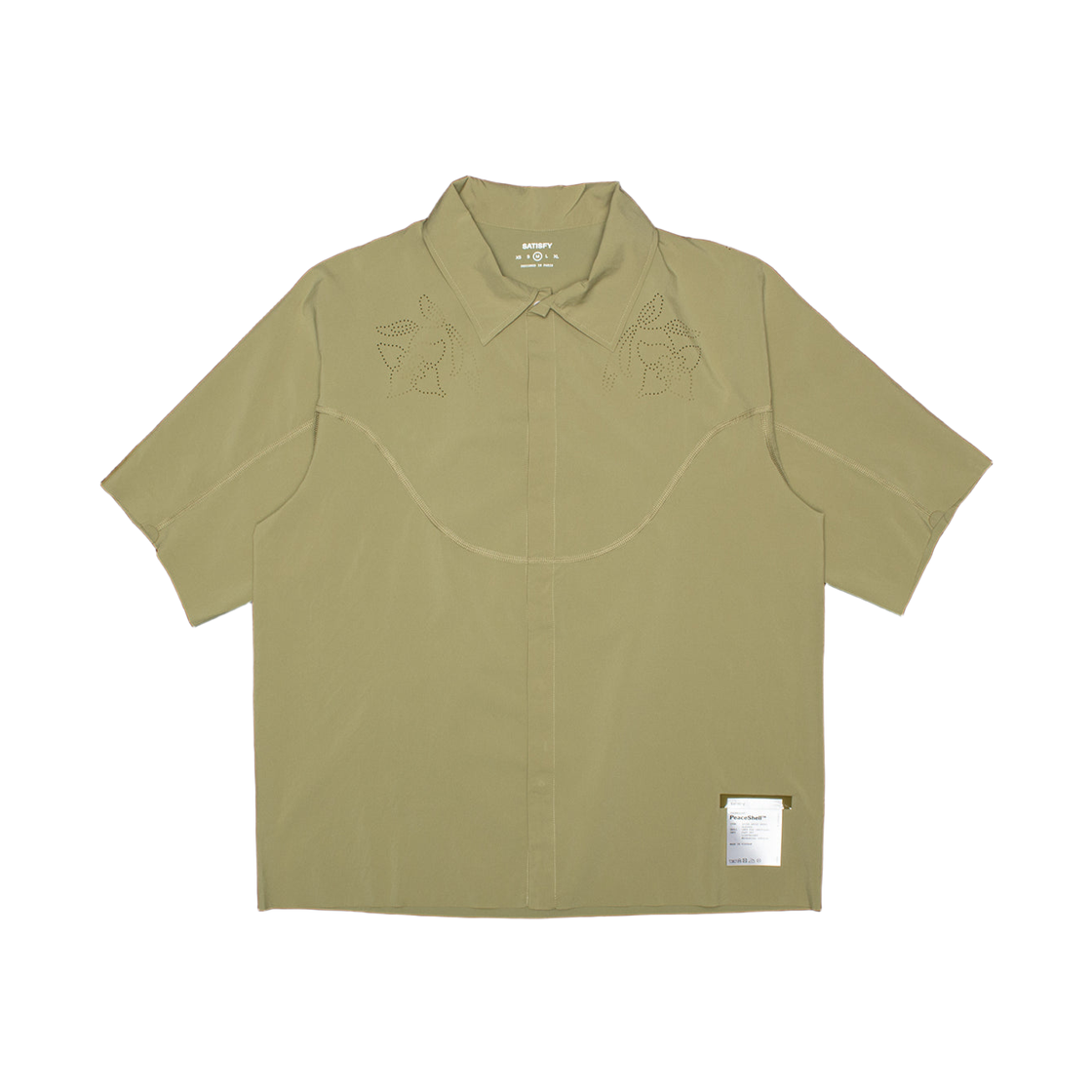 11082-52016 Satisfy Peaceshell River Shirt Cedar