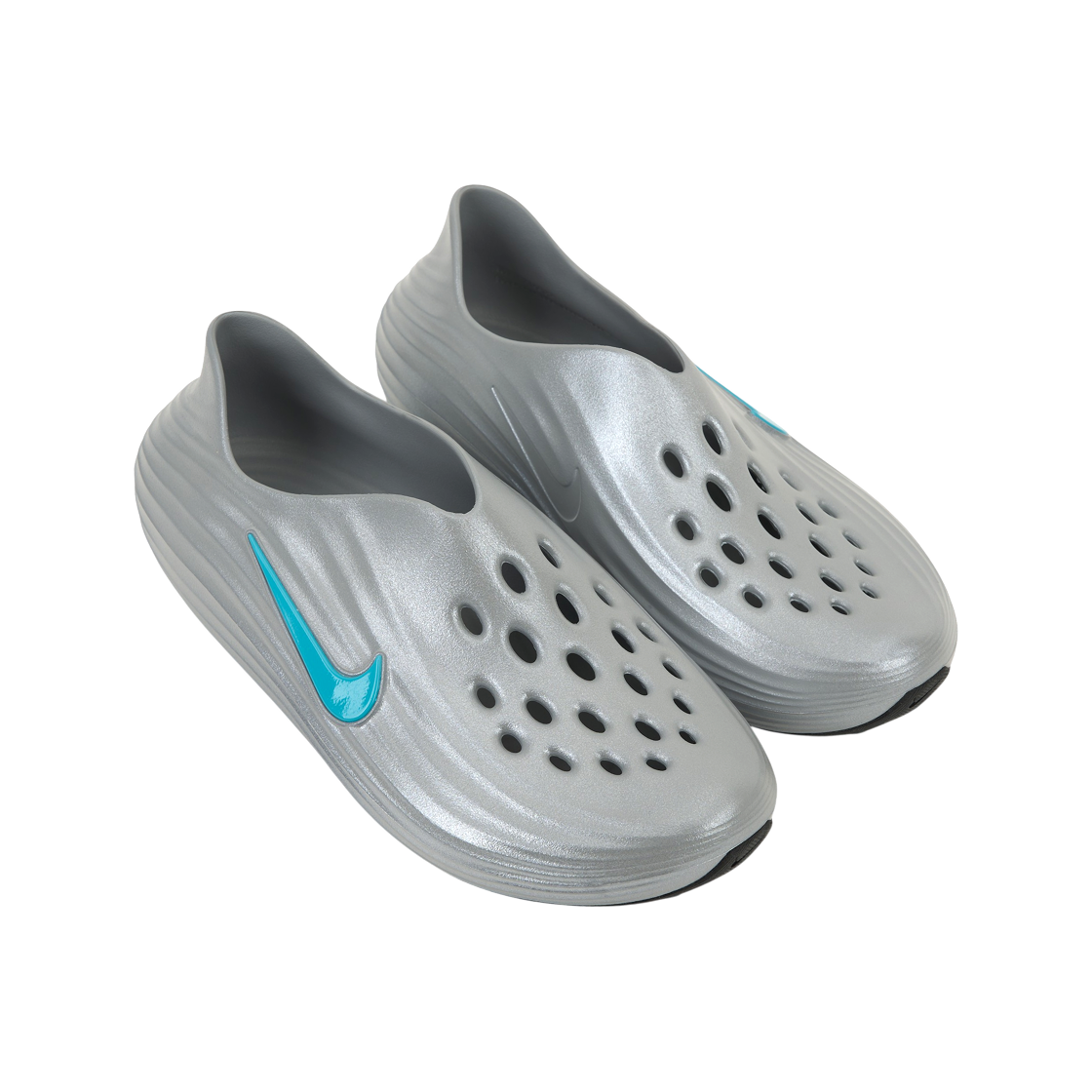 나이키 리액트X 리주버네이트 메탈릭 실버 감마 블루(Nike ReactX Rejuven8 Metallic Silver Gamma Blue) - 4