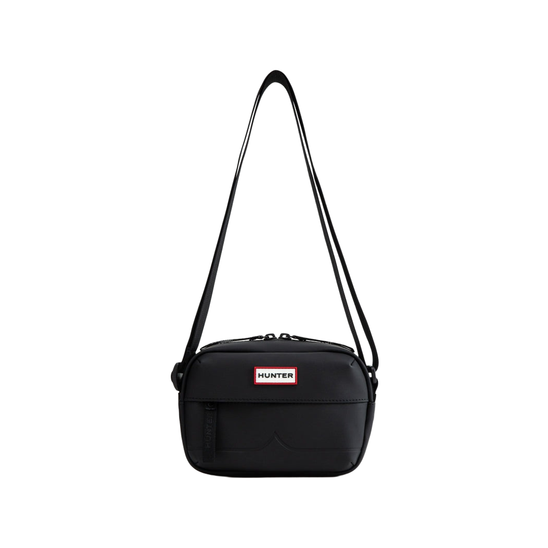 헌터 오리지널 러버라이즈드 미니 크로스바디백 블랙(Hunter Original Rubberised Mini Crossbody Bag Black) - 1