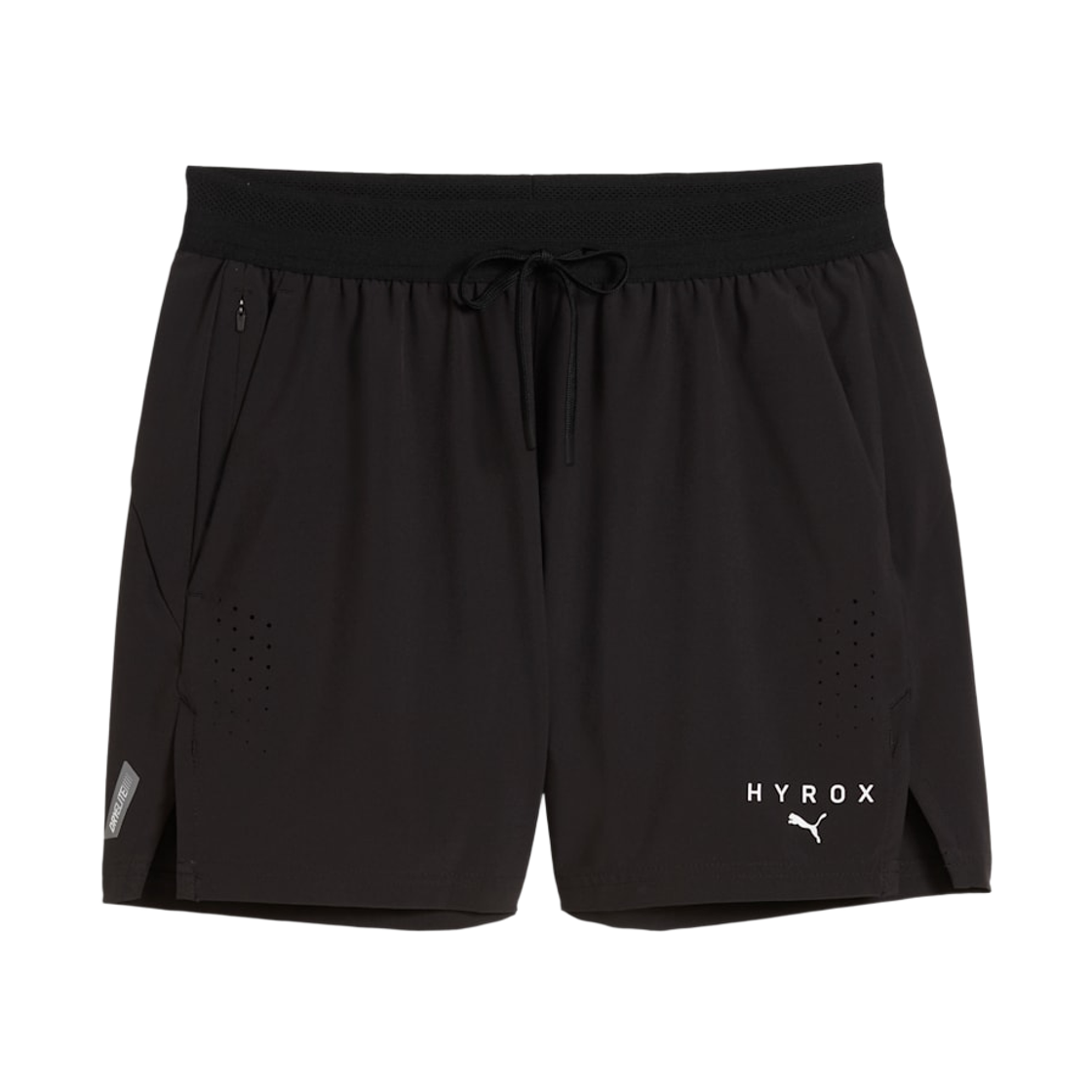 529238-01 Puma x Hyrox Pwrmode 5 Inch Shorts Black