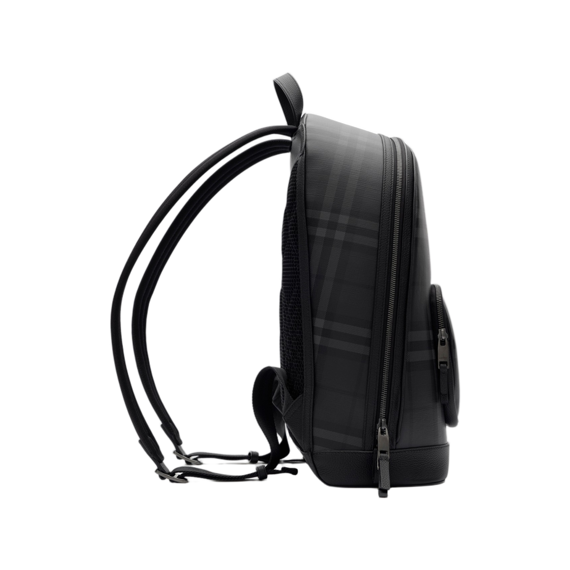 버버리 시티 체크 집 백팩 아이언 그레이(Burberry City Check Zip Backpack Iron Grey) - 2
