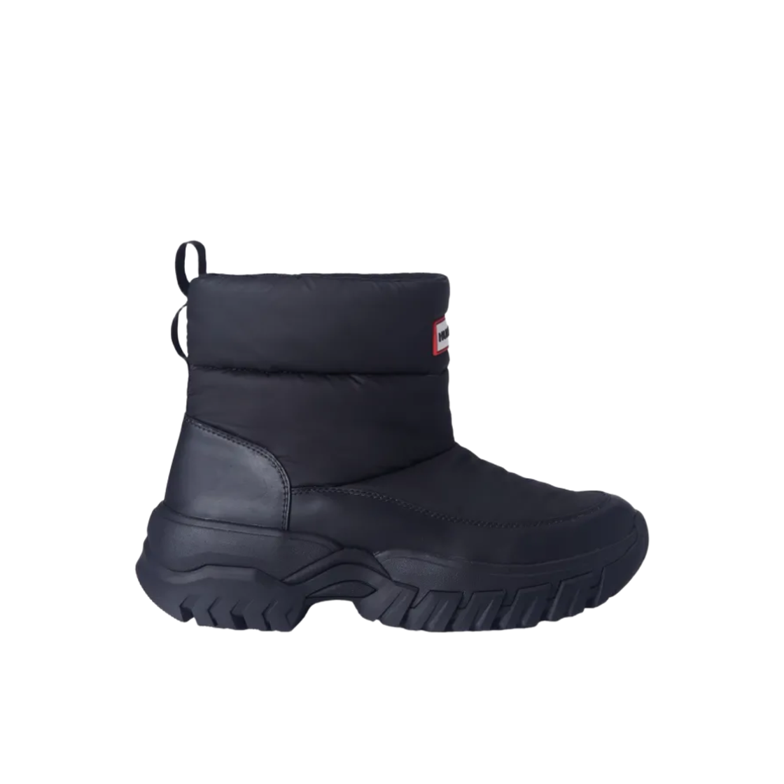 UFS7119WWU-BLK Hunter Intrepid Wanderer Short Snow Boots Black