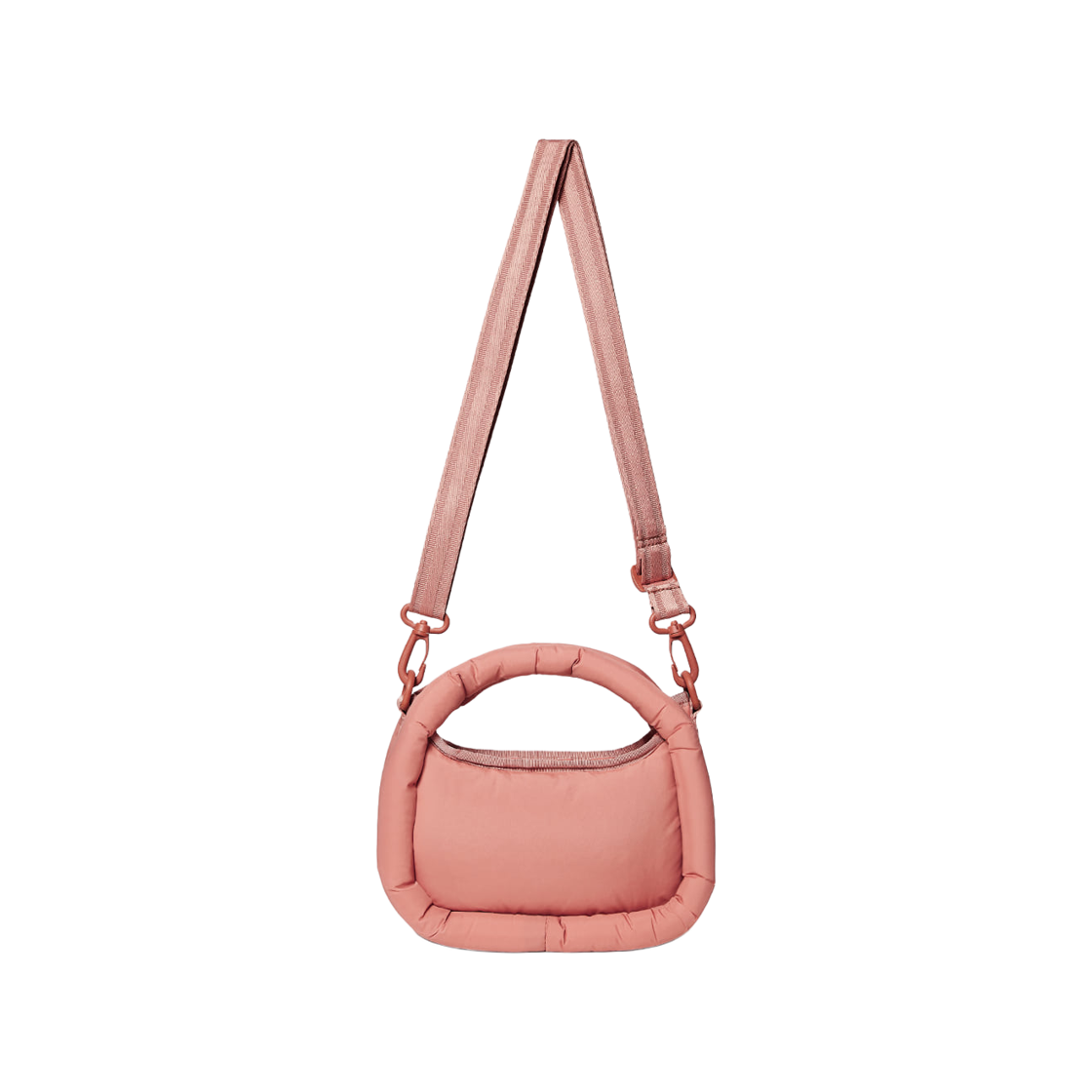헌터 프레임 퍼퍼 미니 호보백 리치 로즈(Hunter Framed Puffer Mini Hobo Bag Rich Rose) - 2