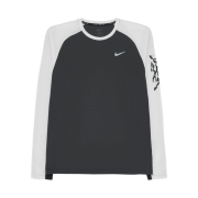 Nike Stride Dri-Fit Waffle Crewneck Running Top Anthracite Platinum Tint (IQ3630-060)