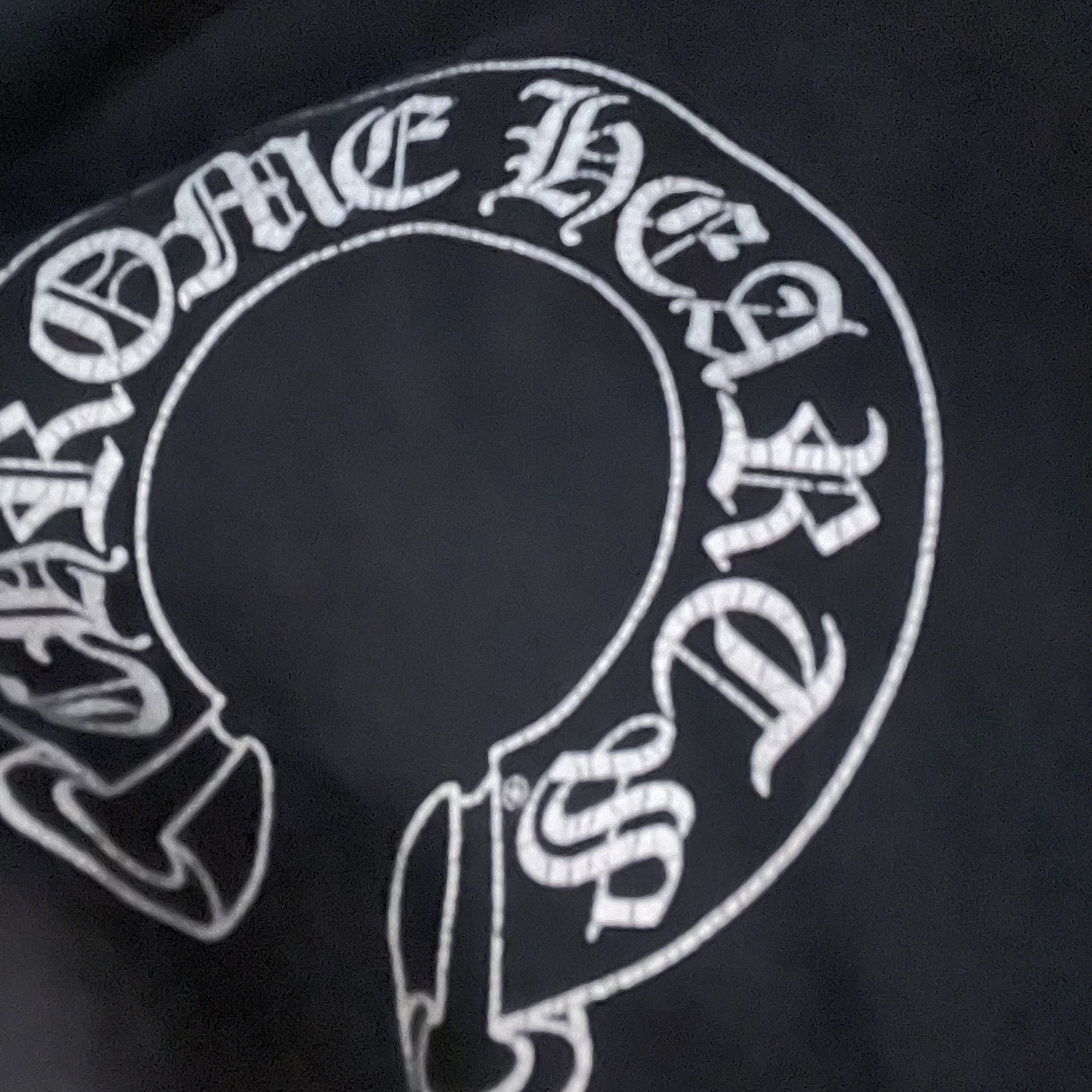 Chrome Hearts Horseshoe Floral Fuck You Logo Fleece Zip-Up Hoodie Black 착용 스타일