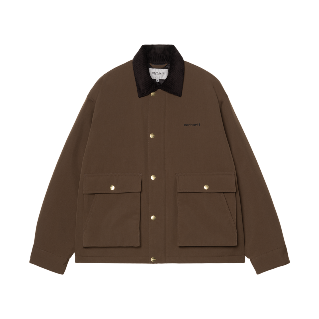 I037047-1YL-XX Carhartt WIP Quentin Jacket Tobacco Black