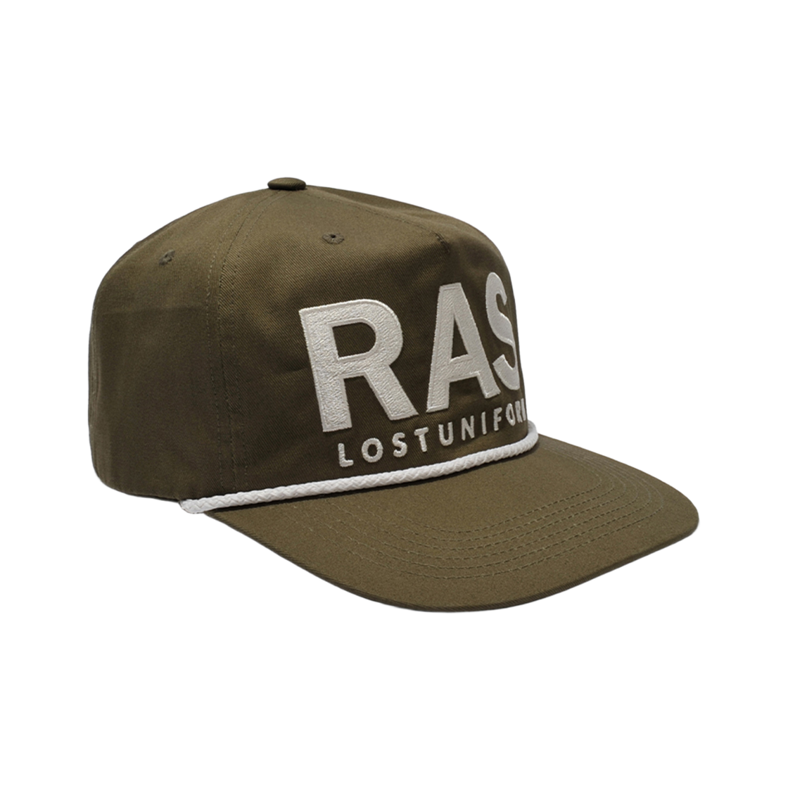 러스트앤스톤 Ras 스트링 볼캡 다크 카키(Rust And Stone Ras String Ball Cap Dark Khaki) - 3