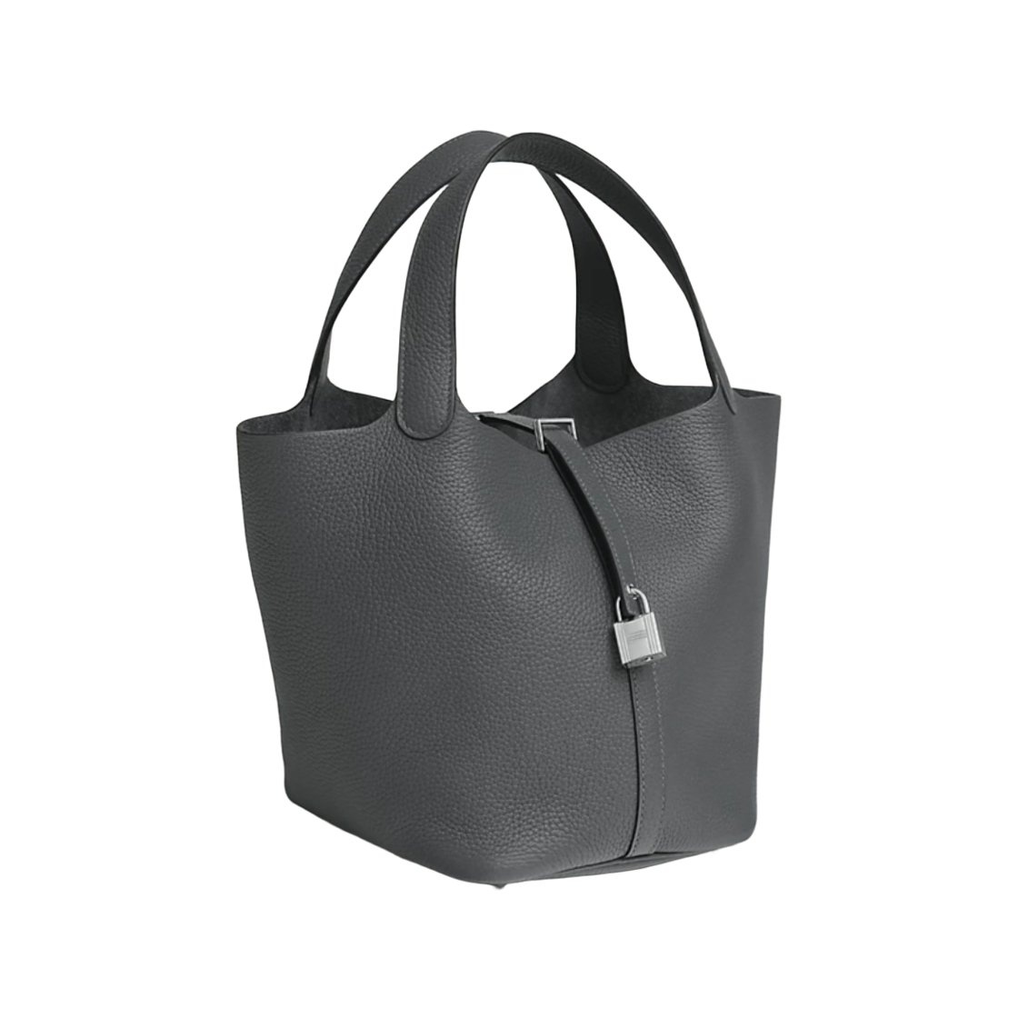 에르메스 피코탄 락 22 백 클레망스 & 팔라듐 하드웨어 그리 미스티(Hermes Picotin Lock 22 Bag Clemence & Palladium Gris Misty) - 2